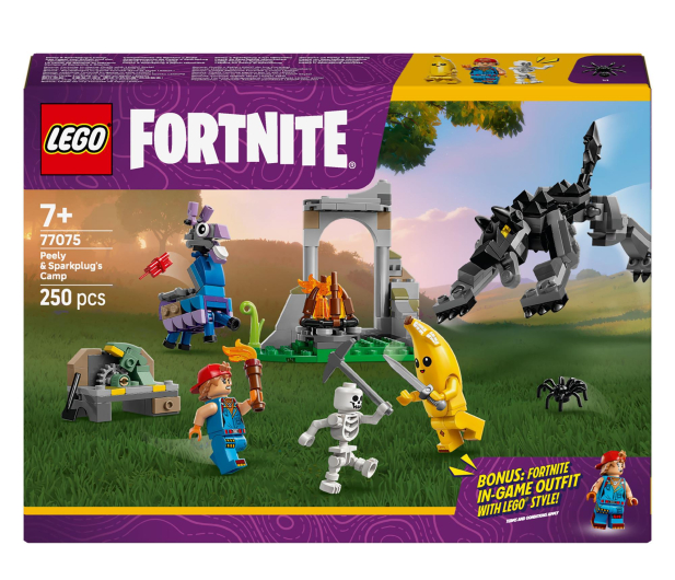 LEGO Fortnite 77075 Skórek i Iskra oraz obóz - 1331671 - zdjęcie